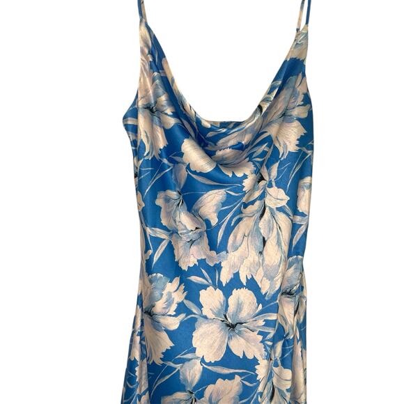 NWT Steve Madden Asymmetrical Hem Slip DressDrapey Cowl Neck line SizeXL - Picture 5 of 9